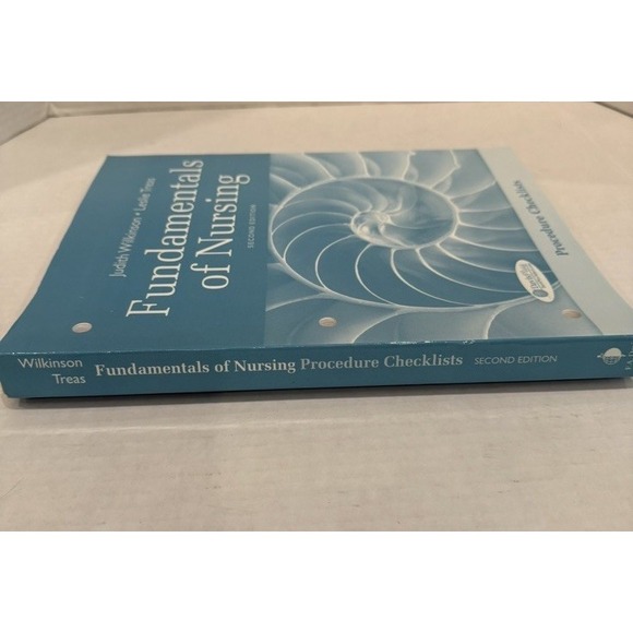 Fundamentals of Nursing Procedure Checklists 2nd Ed Text Wilkinson Treas 2011 - Picture 3 of 4